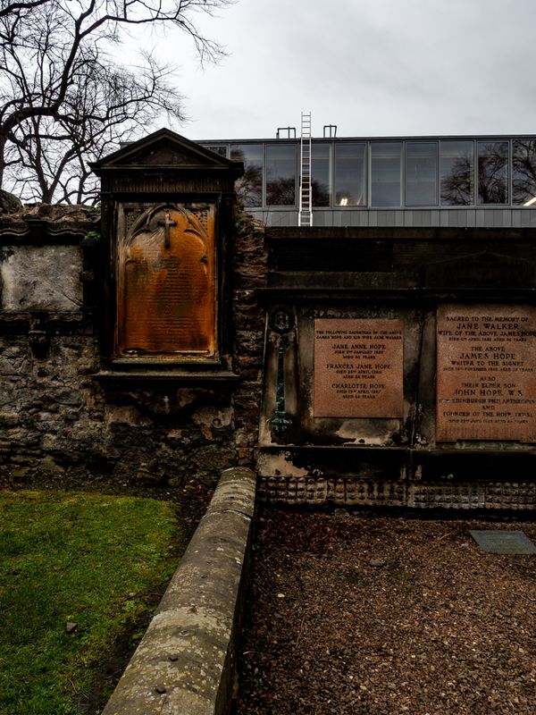 Stairways and Stories, Greyfriars Churchyard, Edinburgh