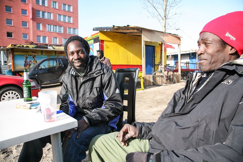 At the Yaam, Young African Arts Market, Berlin