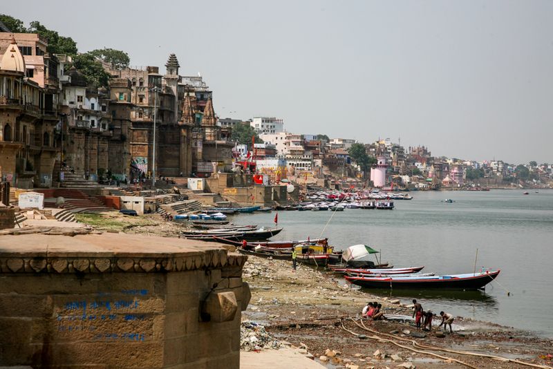 The Ghats and the Ganges, Varanasi, India