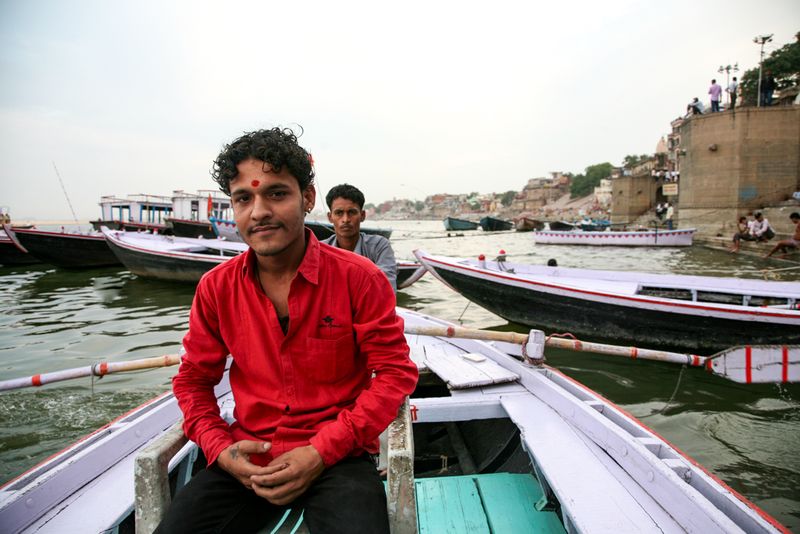 On the River Ganges, Varanasi, India