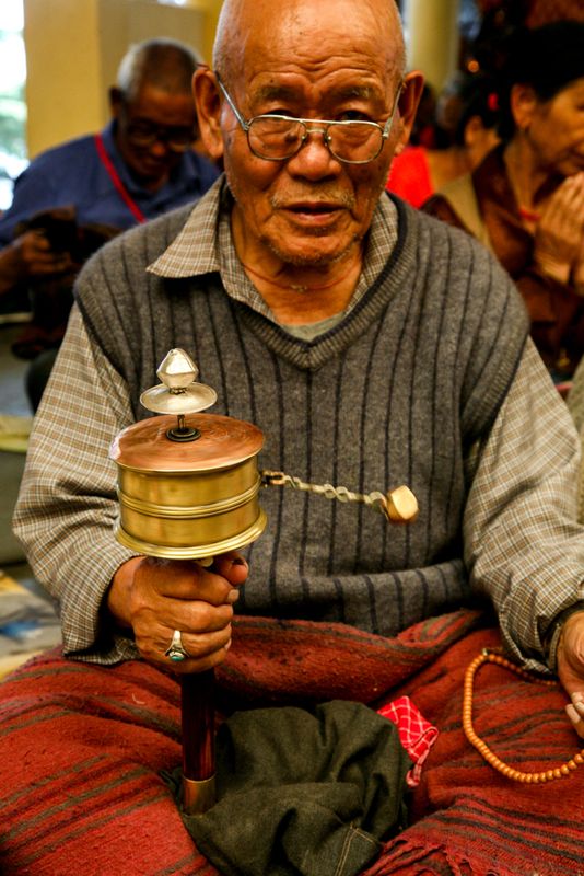 Prayer, Dalai Lama Complex, Dharamshala