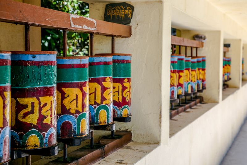 Prayer Wheels, Dharamshala, India