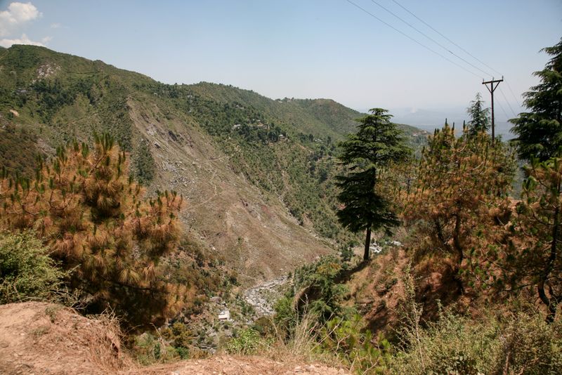 Landscape of Dharamshala, India