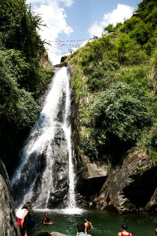 Bhagsu Waterfall, Dharamshala, India