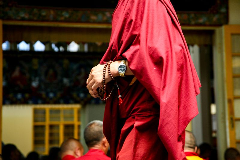 Counting Mala Counting Time, Dharamshala, India