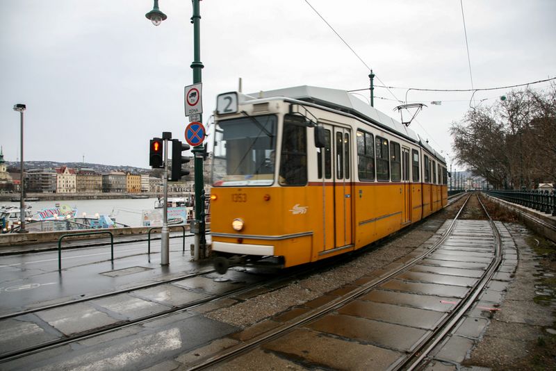 Tram, Budapest, Hungary
