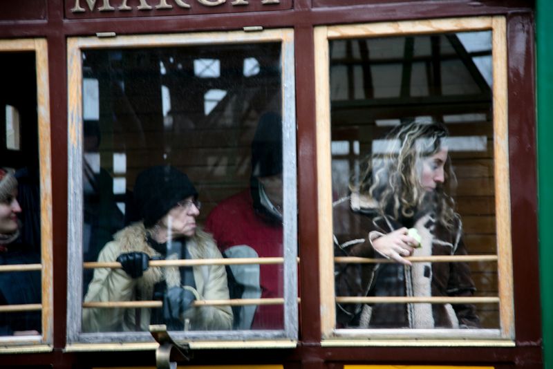 Arriving on the 'Budavari Siklo', Budapest, Hungary