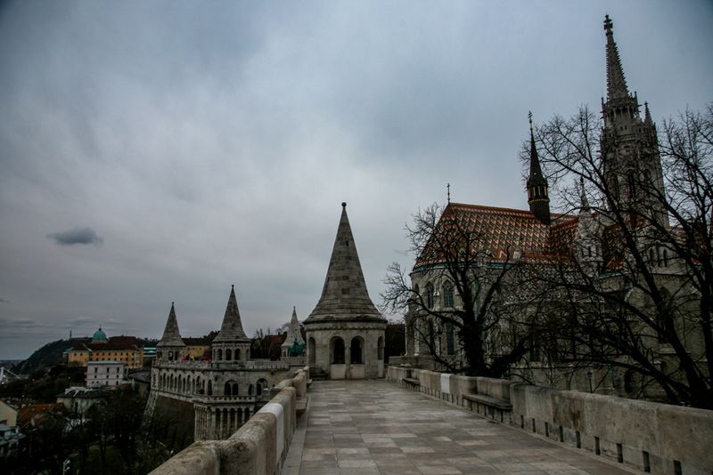 Lots of Spires of Budapest, Hungary
