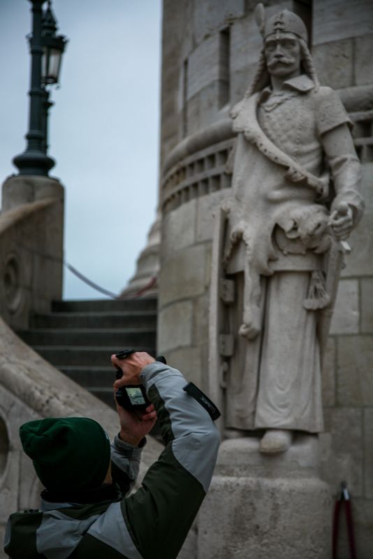 At Fisherman's Bastion, Budapest