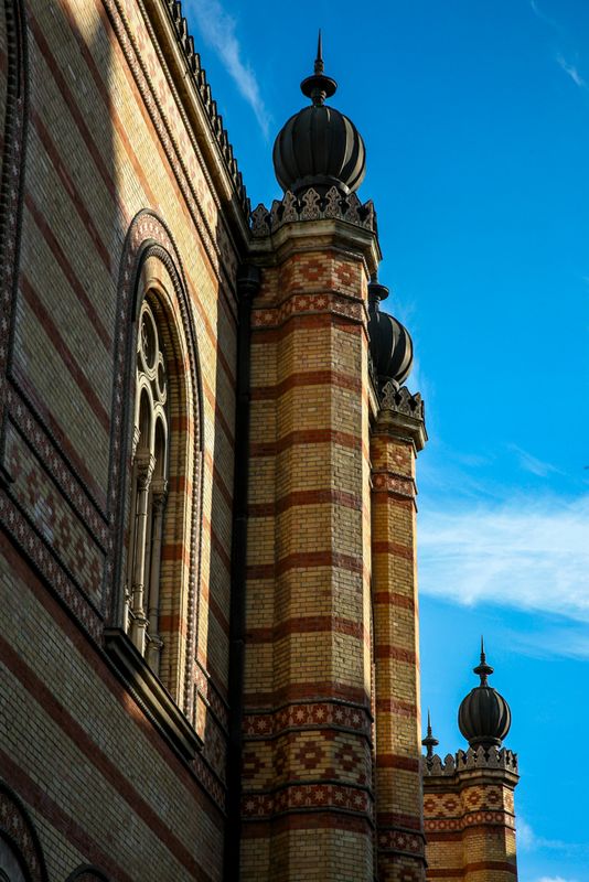 Synagogue Light, Budapest, Hungary