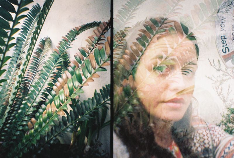 Self-Portrait, Botanical Gardens, Sheffield, 2018