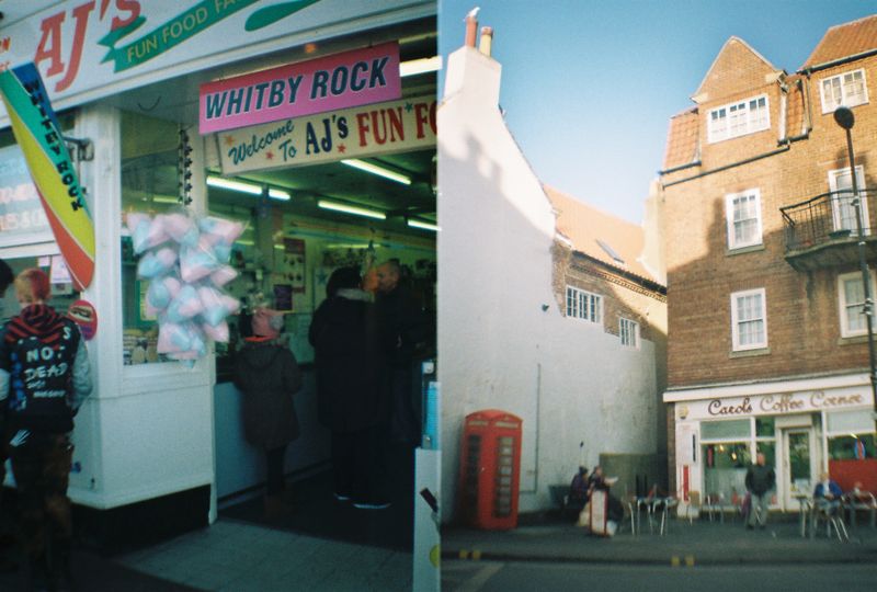 Rock and Coffee Corner, Whitby, 2018