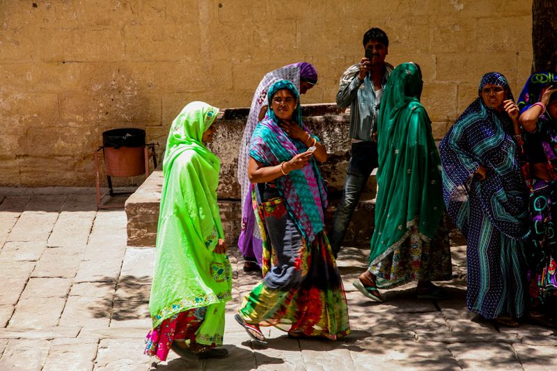 Photographs of Us Too, Entering Mehrangarh Fort, Jodhpur, India