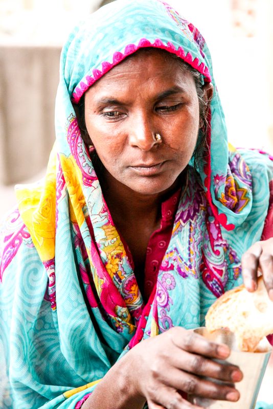 Portrait at a Langar, Jodhpur, India