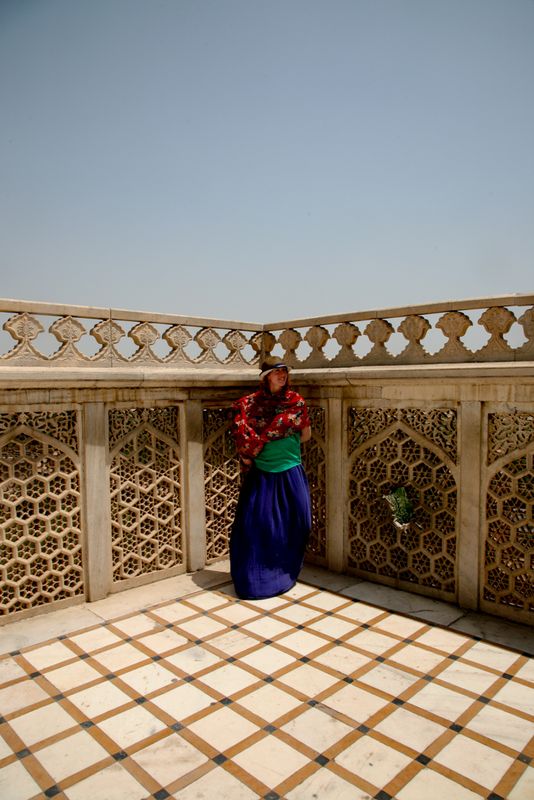 In the Sunshine, Agra Fort, near Delhii, India