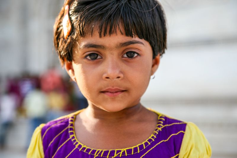 Portrait at the Taj Mahal, Agra, India