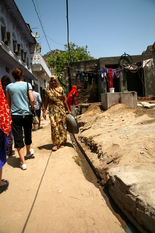 Sharing the Street in Tordi Garh, India