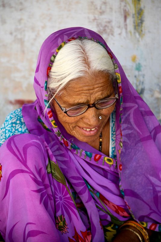 Portrait in Tordi Garh, India
