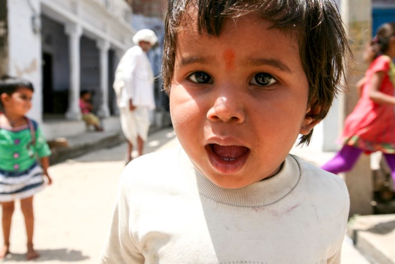 Portrait of a Child, Tordi Garh, India