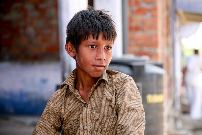Portrait of a Boy, Tordi Garh, India