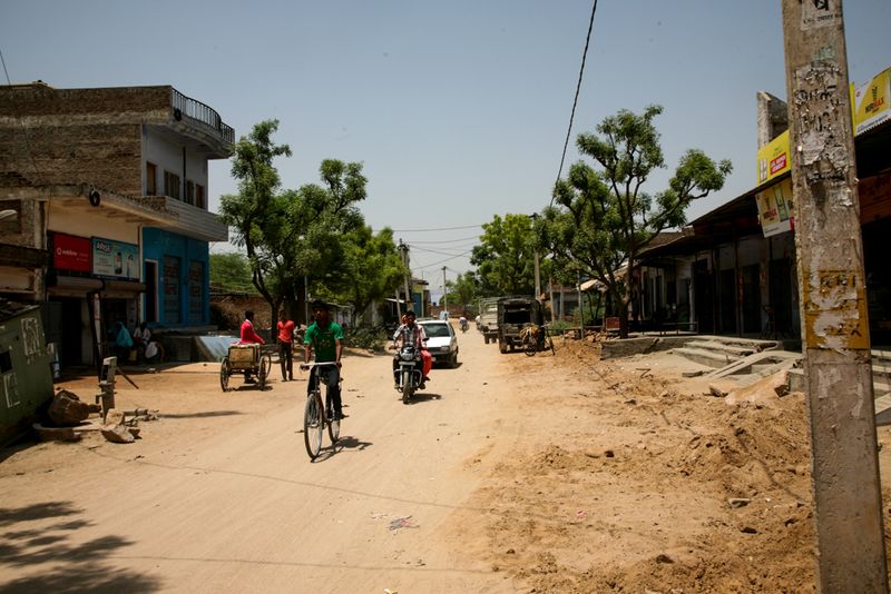 On the Street in Tordi Garh, India