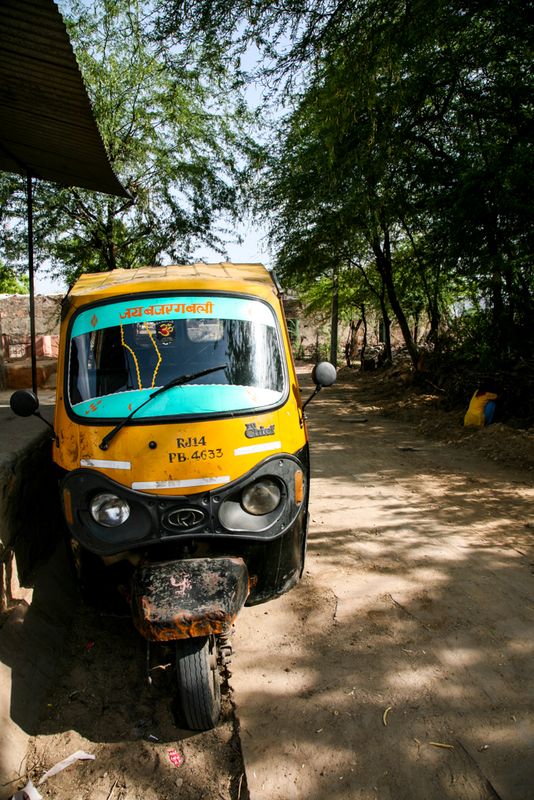 In the Shade of the Heat in Tordi Garh, India