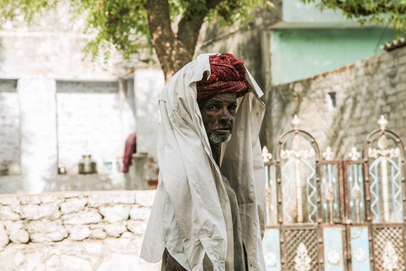 In the Bright Sunlight of Tordi Garh, India