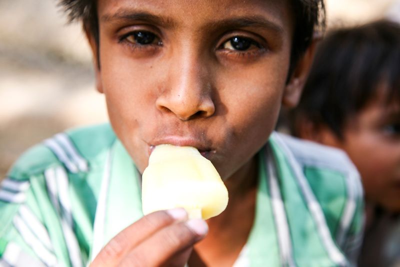 Ice Lolly Portrait II, Tordi Garh, India