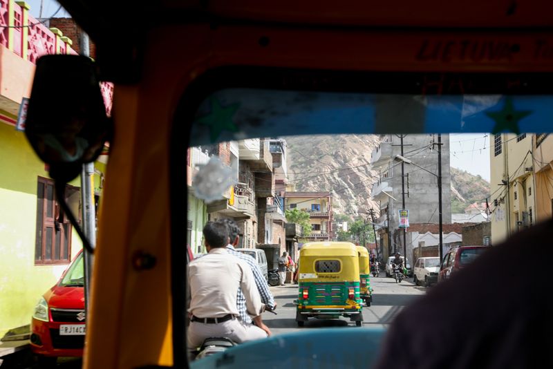 View from a Tuk Tuk, Jaipur, India