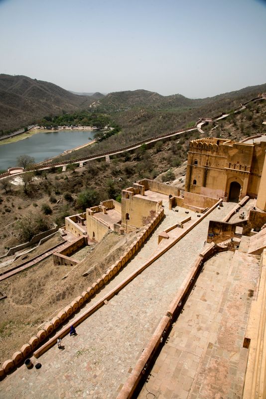 All the Way to the Top of the Amber Fort, Jaipur, India