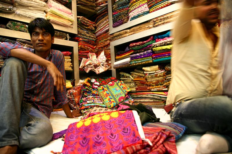 Textile Emporium, Jaipur, India