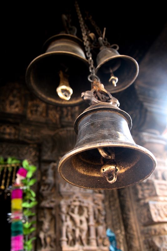 Temple Bells, near Nimaj, India
