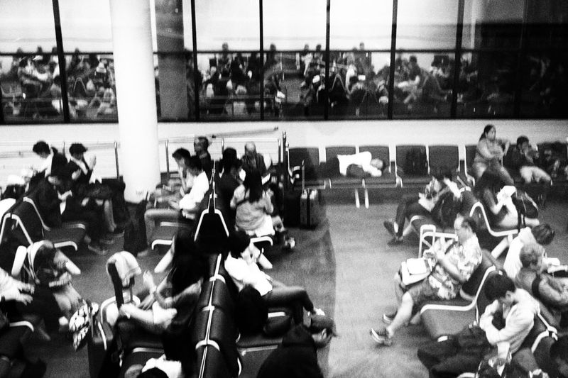 Airport Scene, Tokyo, Japan