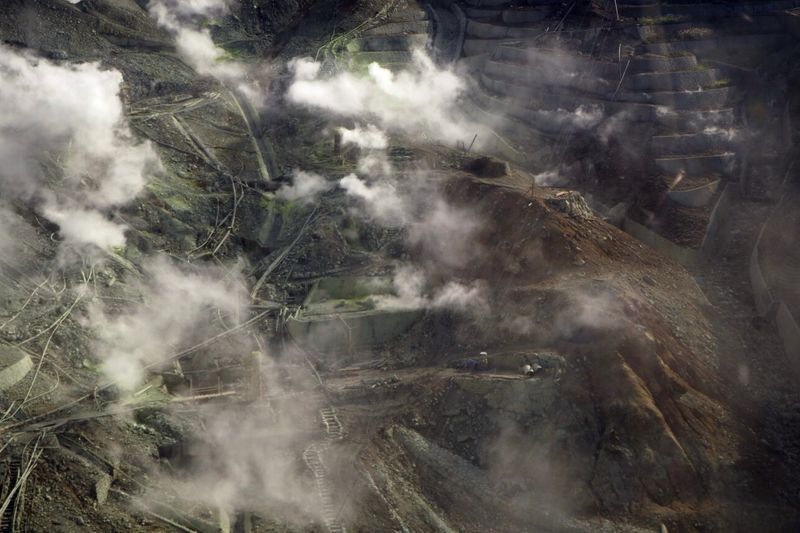 Volcanic near Fuji, Hakone National Park, Japan