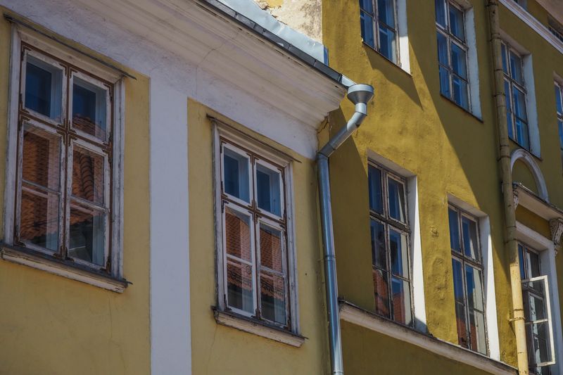 Yellow Walls and Red Rooves, Tallinn, Estonia