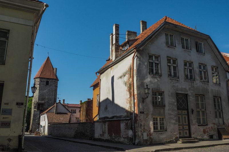 In Shadows of Houses, Tallin, Estonia