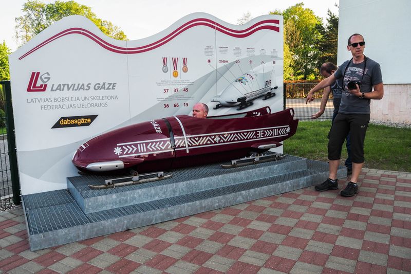 Skeleton Bobsleigh, Sigulda, Latvia