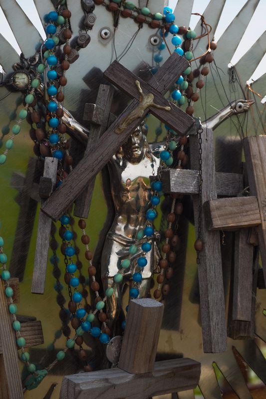 Under the Pilgrims' Offerings, Hill of Crosses, Lithuania