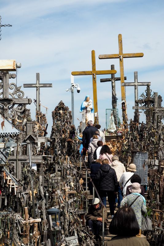 On The Way To The Top, Kryžių Kalna, Hill of Crosses, Lithuania