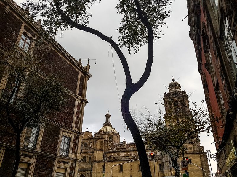 Between the Lines of the Buildings, Mexico City, Mexico