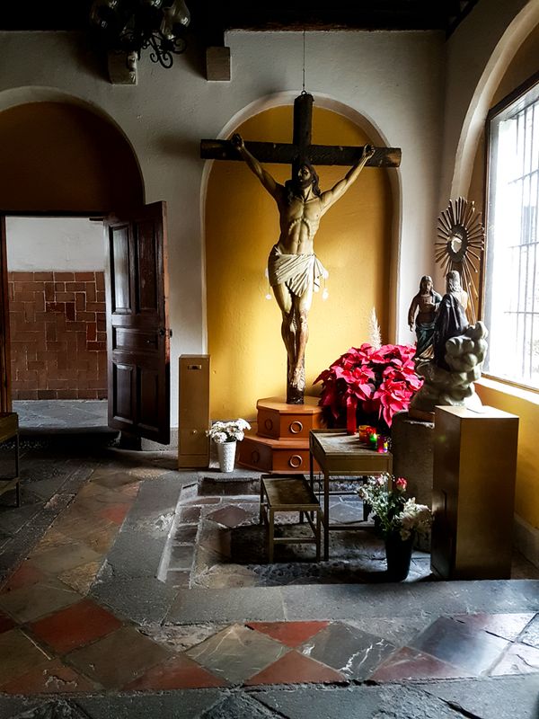 Illuminating Sacrifice, Church of San Jacinto, San ngel, Mexico City, Mexico