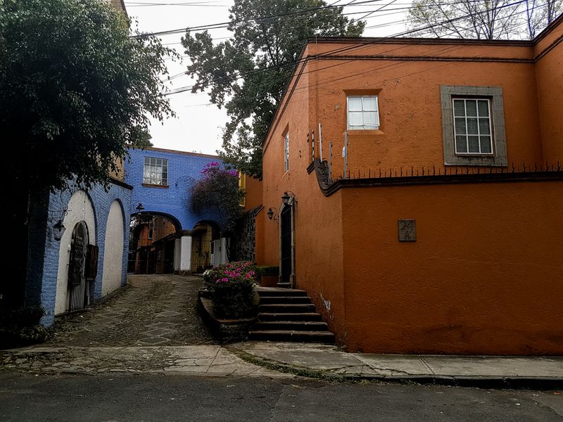 On A Street Somewhere in Mexico City, Mexico