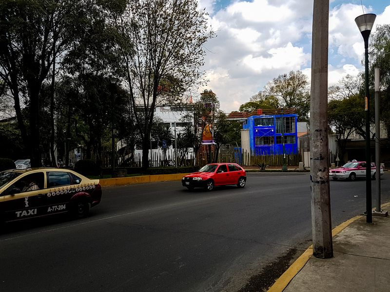 In the Street Behind the Studio of Diego and Frida, Mexico City, Mexico