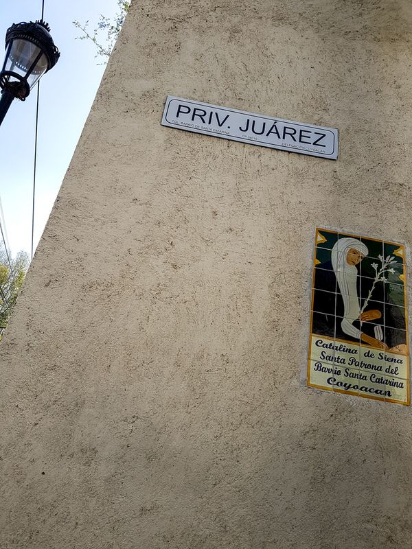 On a Wall in Coyoacn, Mexico City, Mexico