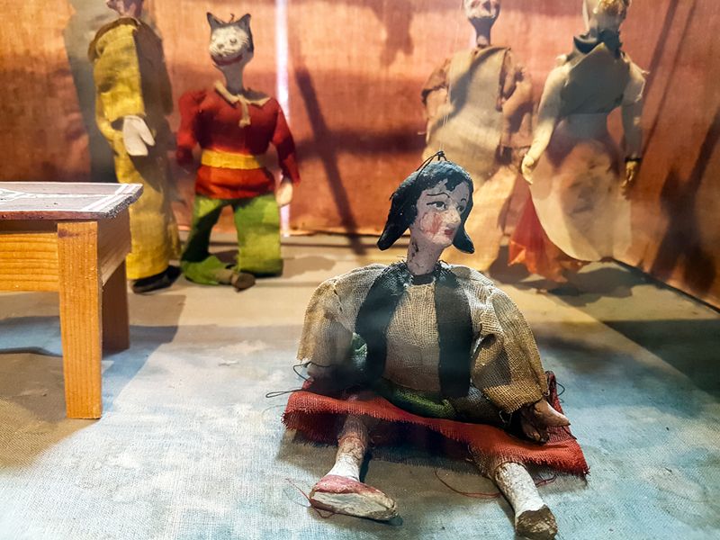 In A Puppet Theatre Frida Kahlo Designed, Coyoacán, Mexico City, Mexico