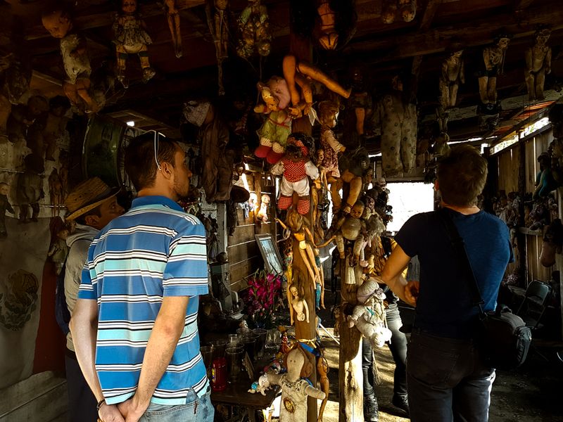 Dark Tourism with the Dolls, Las Islas de las Muecas, Xochimilco, Mexico City, Mexico