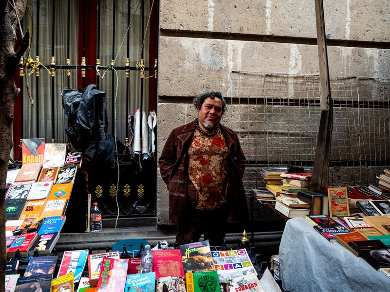 The Book Seller, Mexico City, Mexico
