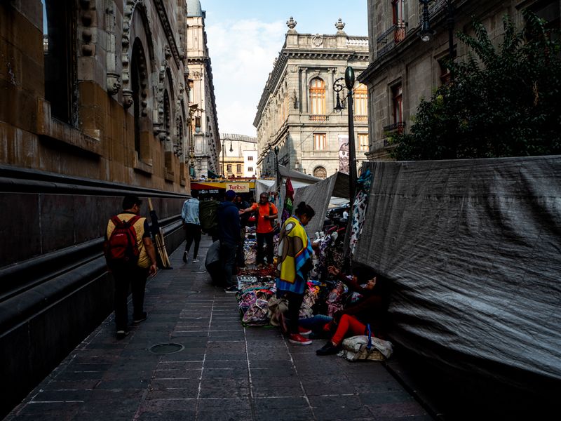 On the Streets of Mexico City, Mexico
