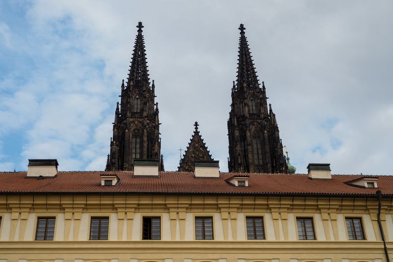 Open Window of the Royal Palace, Prague, Czechia