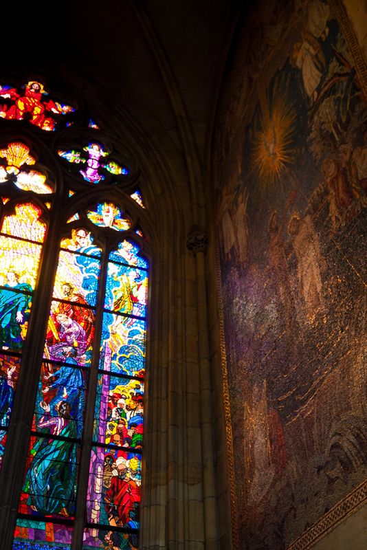 Inscribed with Light, St Vitus Cathedral, Prague, Czechia